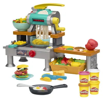 Image de Play-Doh Super Sizzlin' Kitchen Speelset - 6 Kleipotjes