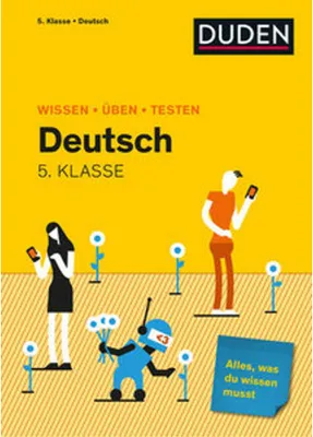 Produktbild von Wissen - Üben - Testen: Deutsch 5. Klasse