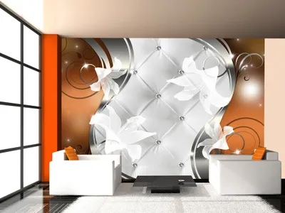 Produktbild von Vlies Fototapete 400x280 cm Tapeten Wandtapete XXL Abstrakt Ornament a-A-0076-a-d