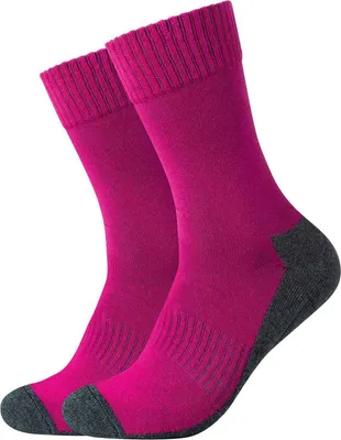 Produktbild von 2er Pack camano Pro Tex Funktionssocken Uni 4710 - raspberry 35-38