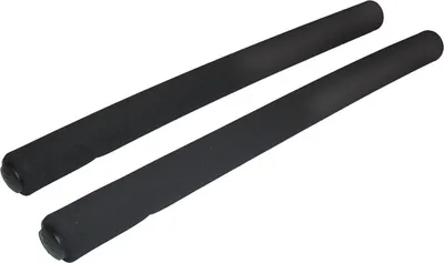 Immagine prodotto di ergotec 61013001 Coprimanubrio MILANO con tappi, 400 mm, Ø 22x6 mm, nero (1 coppia)