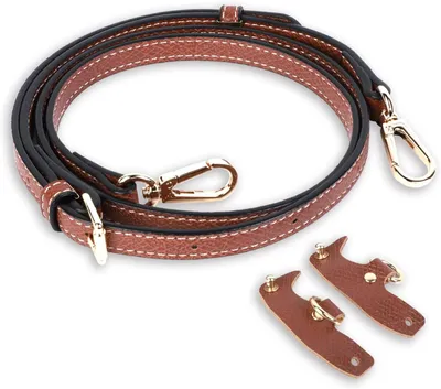 Image de Bandoulière réglable pour sac à main, largeur de 1,2 cm, en cuir, pour sacs à main