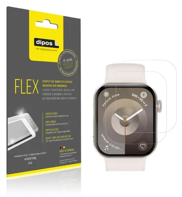 Produktbild von 2x Schutzfolie für ASEEYIRJ D2 Folie, 100% Displayabdeckung, dipos Flex