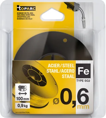 Produktbild von GYS Schweißgerät 086593 0.6mm 0.9kg Kupferlegierung