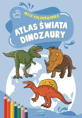 Obrázek produktu pro Weltatlas. Dinosaurier. Malbuch für Kinder