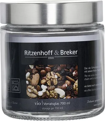 Obrázok produktu pre Ritzenhoff & Breker 812077 Ritzenhoff & Breker zásobná nádoba VIO, okrúhla, 0,7 l