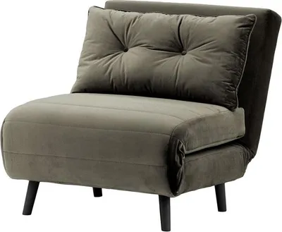Image de Fauteuil convertible Flic - large de 77 cm-Velluto 19-black