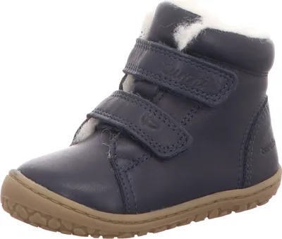 Produktbild von Lurchi Kinder-Lauflernstiefel Nik Barefoot Blau, Farbe:blau, EU Größe:22