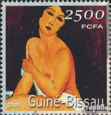 Produktbild von Briefmarken Guinea-Bissau 2001 Mi 1699 postfrisch Gemälde