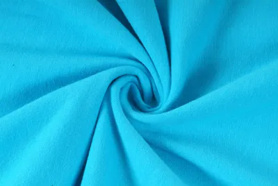 Obrázek produktu pro Úplet jednolíc, tyrkysová, tričkovina, látky, metráž / 50cm