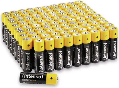 Zdjęcie produktu dla Intenso 4034303034017 100er Batterien Energy Ultra Mignon AA 1,5 V