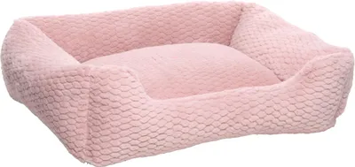 Immagine prodotto di Cuccia per cani a forma di fenicottero - anche per gatti - rettangolare, rosa - 80 x 67 x 22 cm - in peluche - P