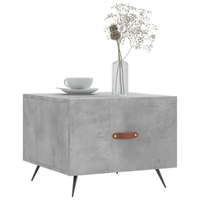 Produktbild von "2026 Aktion"Couchtisch - CLORIS - Wohnzimmertisch - Robust und langlebig - Betongrau 50x50x40 cm Holzwerkstoff - DEMöbel6398288