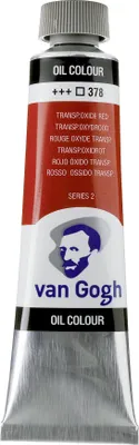 Produktbild von Van Gogh Ölfarbe Tube 40 ml Transparentoxidrot 378
