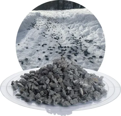 Produktbild von Schicker Mineral-Diabas Streusplitt grau 15 kg-5-8mm