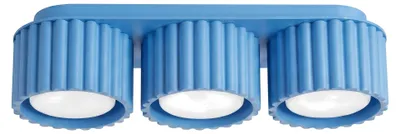 Produktbild von Plafond AURA 3 himmelblau Gx53 3xGx53 10W Aluminium 8x10x32.5cm Sollux Lighting