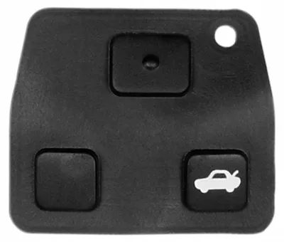 Produktbild von Silikon-Tastenabdeckung für Toyota-Schlüssel mit 3 Tasten, passend für Yaris, Avensis, Corolla, RAV4