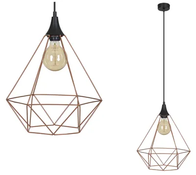 Immagine prodotto di GALAXY LOFT Retro EDISON Lampada a sospensione in rame LED