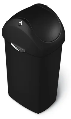 Zdjęcie produktu dla Simplehuman - Kosz na śmieci 40L uchylny - czarny