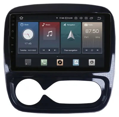 Produktbild von Für Opel Vivaro B Trafic 9" Touch Android Radio GPS Navi CarPlay (Auto Klima)