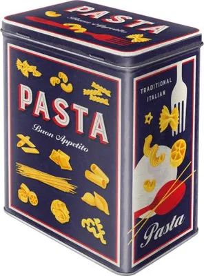 Obrázek produktu pro Nostalgic Art 45104991, Kontejner, Obdélníkový, 3 l, Modrá, Kov, 140 mm