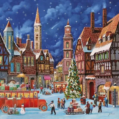 Immagine prodotto di Alipson Puzzle Marketplace: puzzle da 1000 pezzi per adulti e bambini