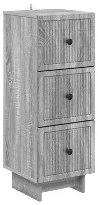 Obrázek produktu pro Skříň se zásuvkami Šedá sonoma 33 x 34,5 x 90 cm
