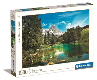 Productafbeelding van Hoogwaardige collectie: Landschap - Het blauwe meer (1500 onderdelen)