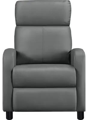 Image de Yaheetech : fauteuil relax, fauteuil inclinable avec repose-pieds réglable et fonction inclinable