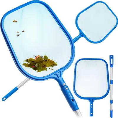 Immagine prodotto di Filtro, contenitore di raccolta, rete di atterraggio per la piscina con palo telescopico