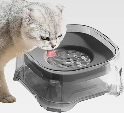 Produktbild von Langsamer Trinknapf für Hunde, langsames Trinken, kein Ersticken, kein Verschütten, für mittelgroße und kleine Welpen, Katzen, Tiere