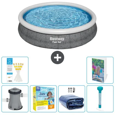 Immagine prodotto di Bestway Fast Set Rotonda - 366x76 cm - 7 pezzi  S184