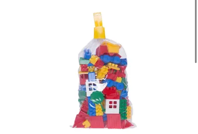 Obrázek produktu pro Stavebnice pro nejmenší - Kostky stavební 3-9 cm 130 ks