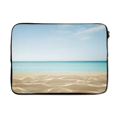 Produktbild von MuchoWow® Laptop Hülle 13 Zoll Strand - Meer - Sand Laptoptasche - Laptophülle - Sleeve - Rundumschutz