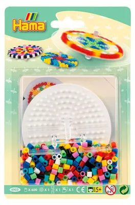 Immagine prodotto di Hama 4903 Hama perline iron-on midi "Trottola", in blister