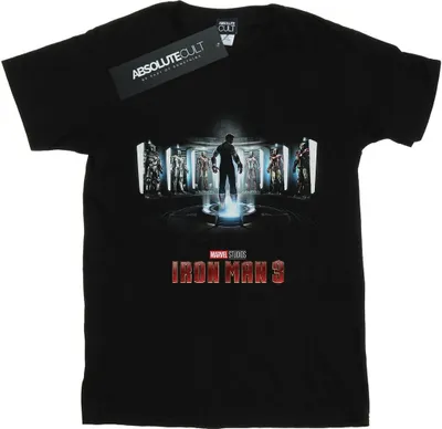 Produktbild von Marvel Studios - "3" T-Shirt für Herren BI42788 (M) (Schwarz)