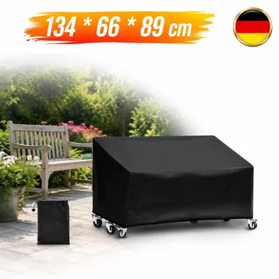 Produktbild von Gartenbank 2 Sitzer Schutzhülle 210D Oxford wasserdicht Regenschutz Winterfest