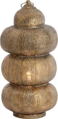 Immagine prodotto di Light & Living - lampada da tavolo - Kaito - marrone - metallo - Ø 25cm - E27 - 1897685