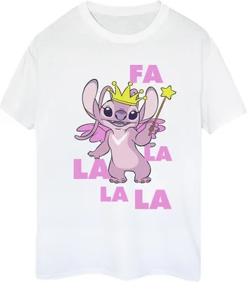 Produktbild von Disney - "Angel Fa La La" T-Shirt für Damen BI30584 (XXL) (Weiß)