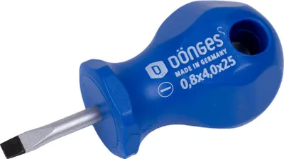 Obrázek produktu pro Šroubovák na karburátory s drážkou Dönges, 4,0 x 25 mm, 0,8 mm (šroubovák)