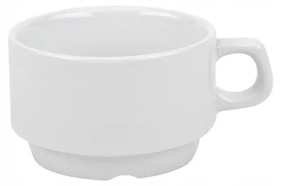 Produktbild von Lubiana Hel 3 Tasse 250 ml Weiß Porzellan