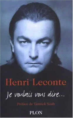 Image de Je voulais vous dire...