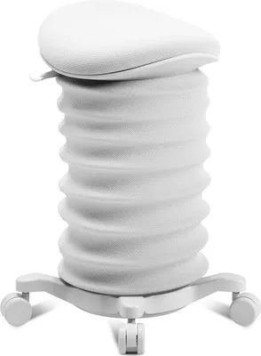 Produktbild von Topstar Sitness 4D mit Rollen weiß/papyrus ergonomischer Sitzhocker, Aktivhocker gegen Rückenschmerzen