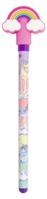 Produktbild von Gelstift Mit Regenbogentopper - Einhorn-
