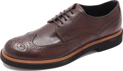 Produktbild von 5817AE scarpa allacciata TOD'S derby leather brown shoe man