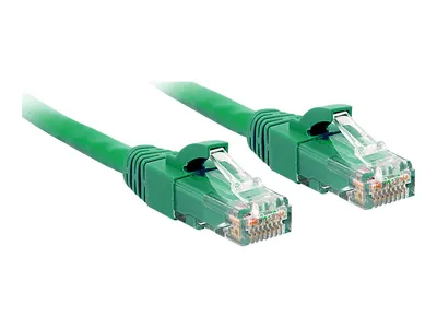 Produktbild von LINDY Patchkabel Cat6 U/UTP grün 0.50m