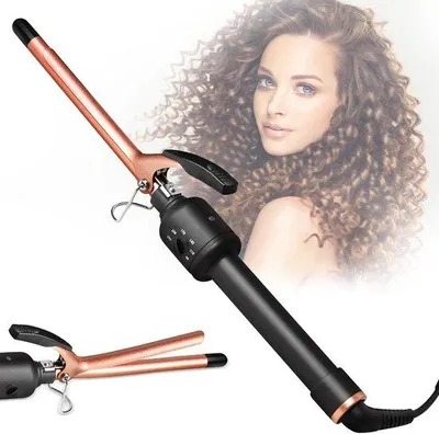 Produktbild von Keramik Curl Ang 13 mm - Antistatisch mit Turmalinbeschichtung, schnelle Heizung, einstellbare Temperatur