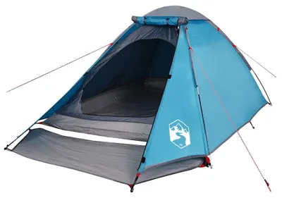 Produktbild von vidaXL Kuppel-Campingzelt 4 Personen Blau Wasserdicht