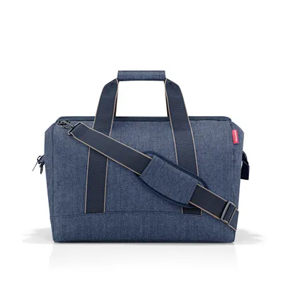 Imagen del producto de Maletín de comadrona reisenthel Maletín médico en azul - Bolso todoterreno Bolso deportivo pequeño - Espiga azul oscuro