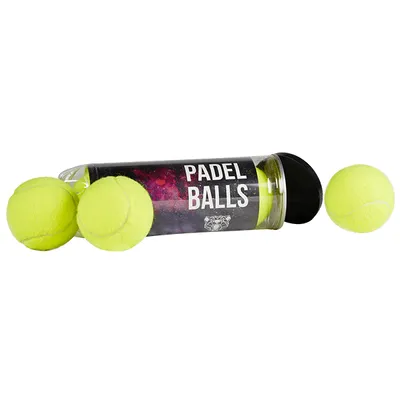 Produktbild von Matchu Sports Padelbälle – 3er-Dose – Padel Tennis Bälle mit 45 % Wolle – Für Training und Freizeit – Gelb